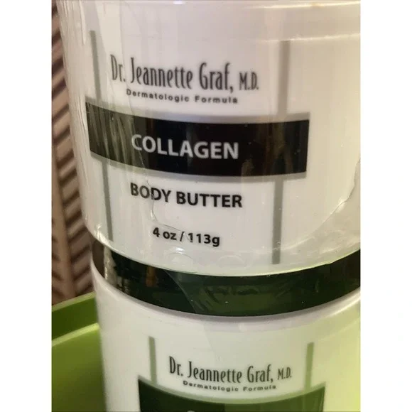 2 Dr. Jeannette Graf COLLAGEN Body Butter  4oz Factory Sealed - Picture 3 of 8